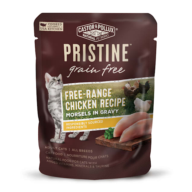 Castor Pollux Pristine Grain Free Free Range Chicken Recipe Wet