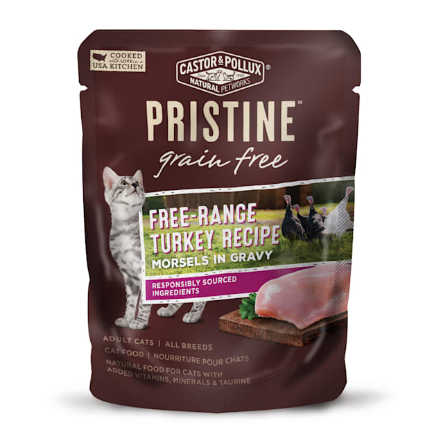 Castor & Pollux Pristine Grain Free WildCaught Salmon Recipe Wet Cat