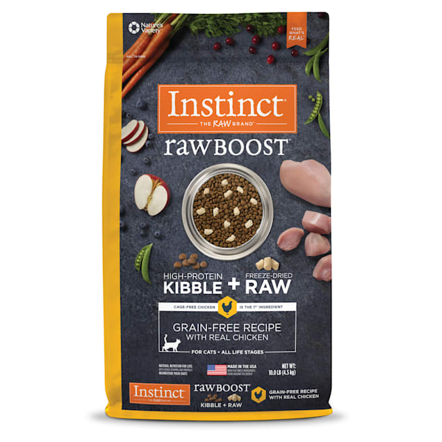 Instinct Raw Boost Grain Free Recipe with Real Chicken Natural Dry