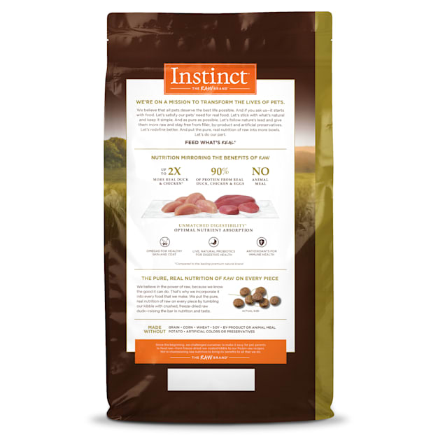 Instinct ultimate protein duck dog food on sale
