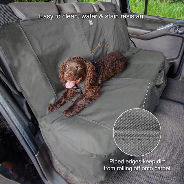 Kurgo Charcoal Extended Bench Seat Cover