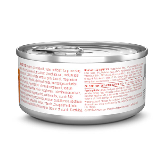 Canned cat food hotsell calories