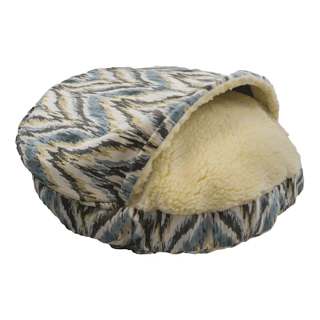 Snoozer Orthopedic Premium Micro Suede Cozy Cave Pet Bed in Tempest Spring, 25" L x 25" W - Carousel image #1