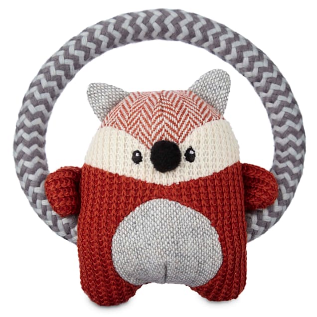 leaps & bounds wildlife plush zebra dog toy