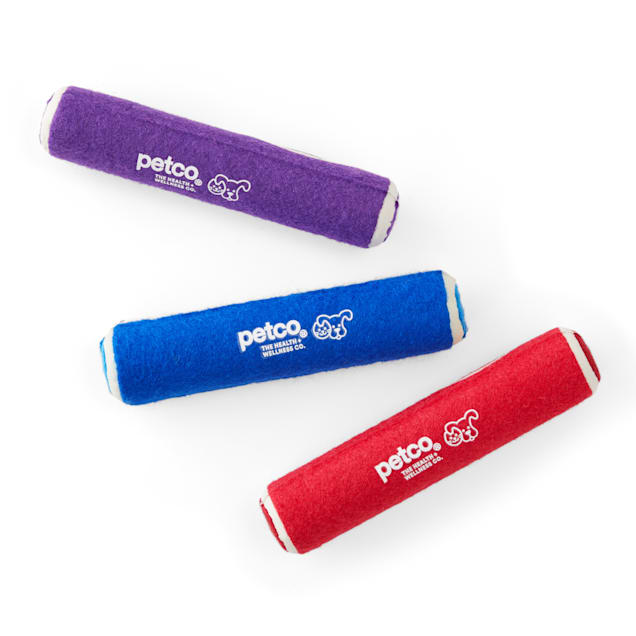 Petco Tennis Ball Stick Dog Toy in Assorted Colors 7.5