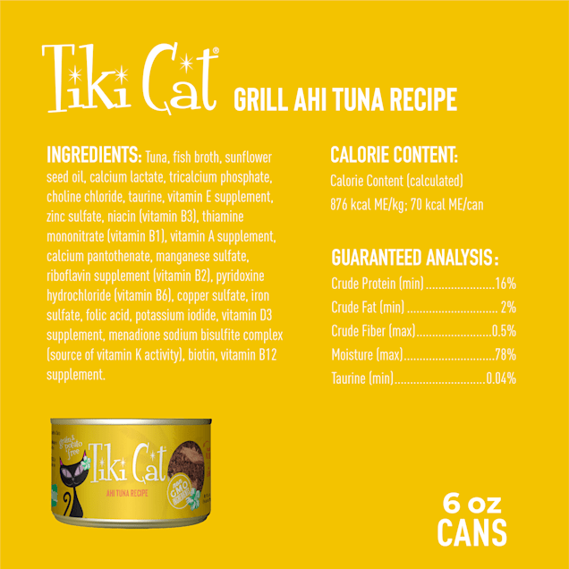 Tiki cat hot sale tuna