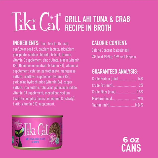 Tiki cat ahi tuna discount