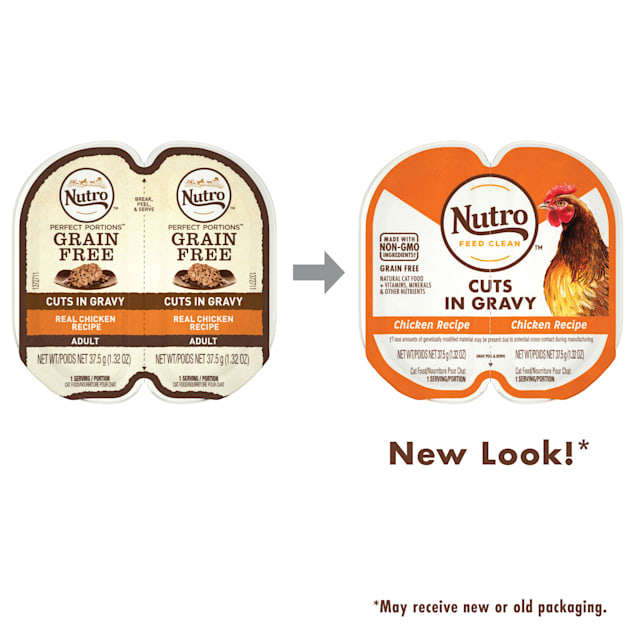 Nutro perfect portions best sale cuts in gravy