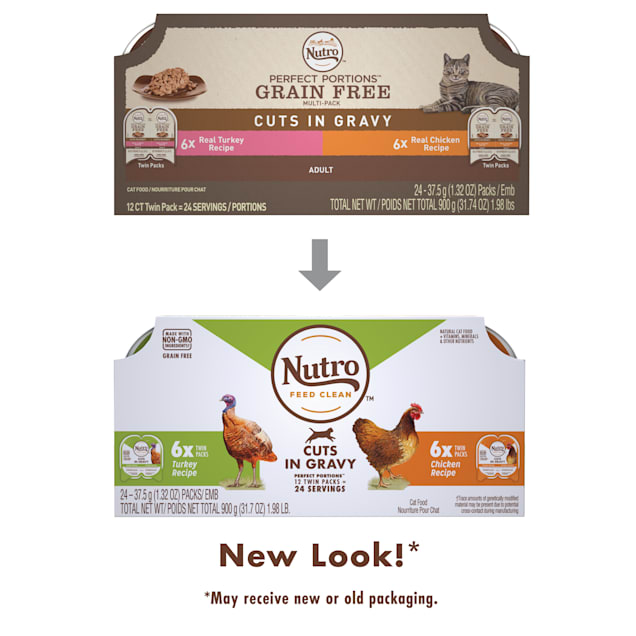 Nutro cuts in on sale gravy cat food