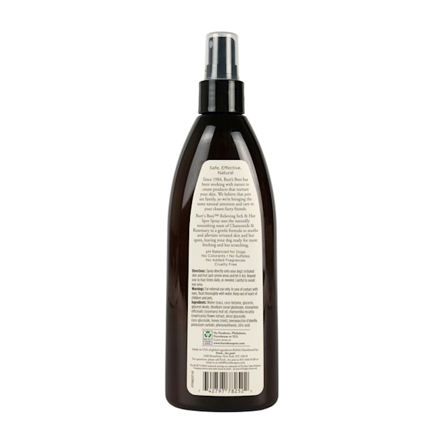Burt s Bees Care Plus Relieving Itch Hot Spot Dog Spray 12 fl