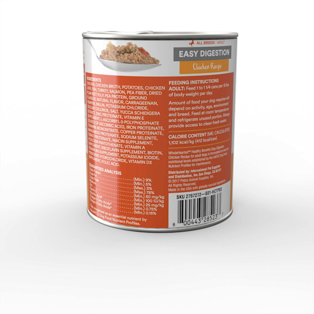 Wholehearted easy digestion dog food sale