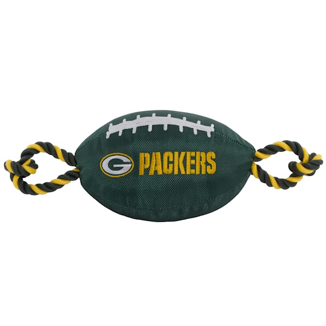 Green Bay Packers Football Dog Toy