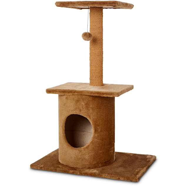 Animaze Brown Cat Tree Condo with Scratching Post 36