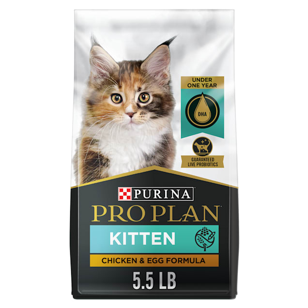 Purina Pro Plan True Nature Kitten Grain Free Formula Natural Chicken & Egg Recipe Dry Cat Food, 5.5 lbs. - Carousel image #1