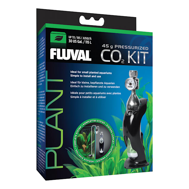 Fluval Pressurized Co2 Kit 45 Grams Petco