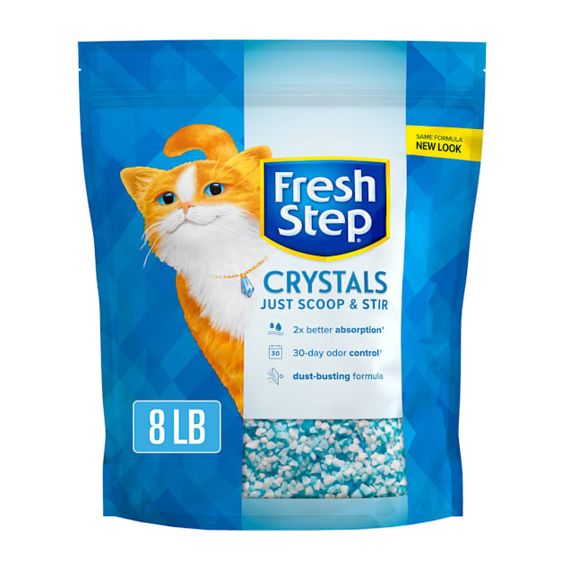 Fresh Step Crystals Premium Scented Cat Litter, 8 lbs. - Carousel image #1
