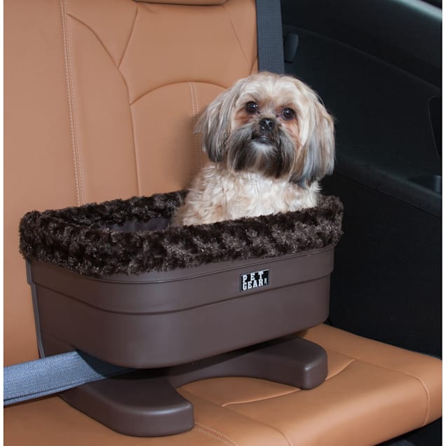 Pet Gear Bucket Seat Pet Booster in Chocolate with Chocolate Insert, 17" Petco
