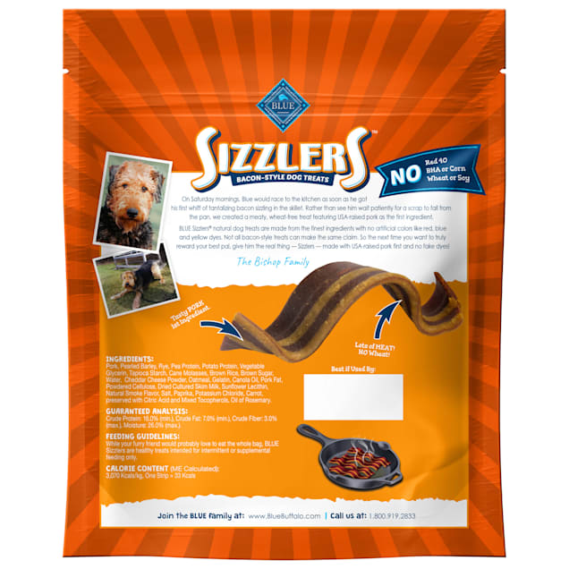 Blue top sizzlers ingredients