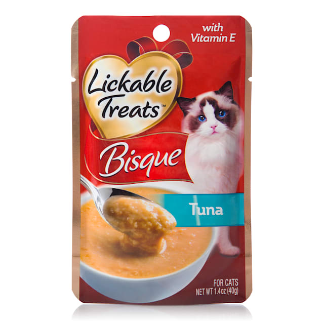 Lickable Treats Bisque Tuna for Cats, 1.4 oz. - Carousel image #1
