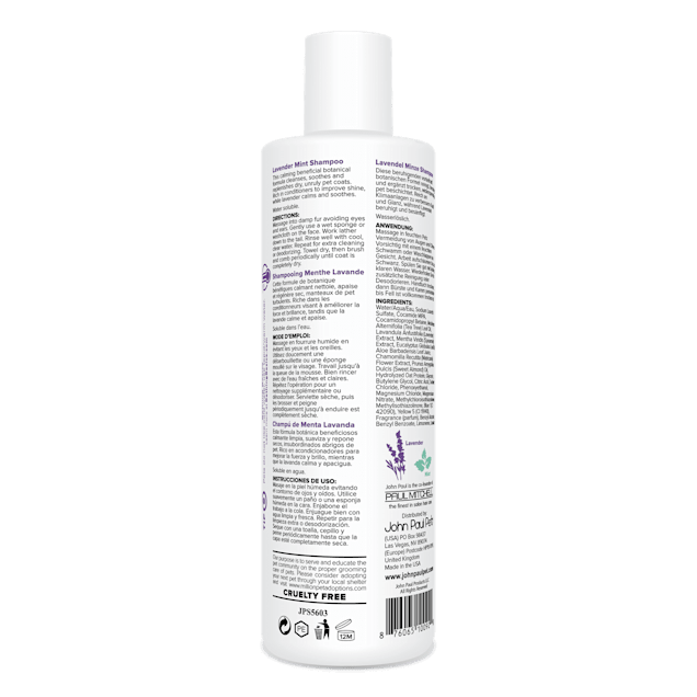 John Paul Pet Lavender Mint Shampoo 16 fl.oz. Petco