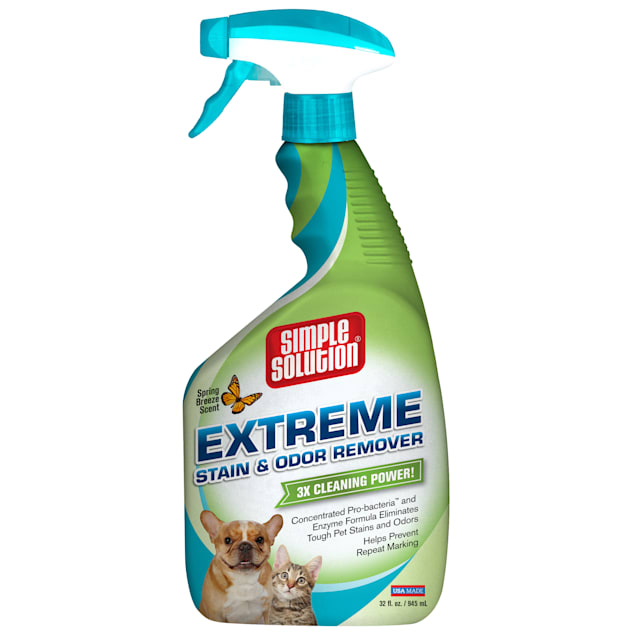 Simple solution extreme stain and odour discount remover for cats