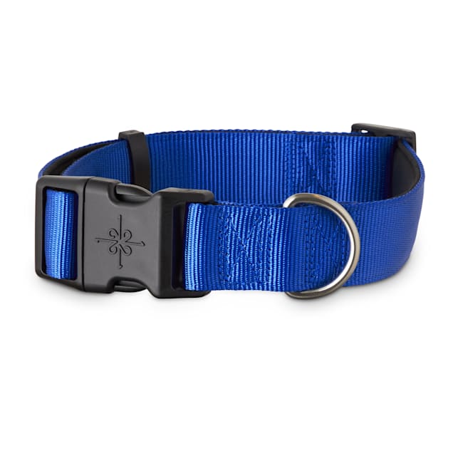 Youly Blue Neoprene Padded Dog Collar XX Large 3X Large