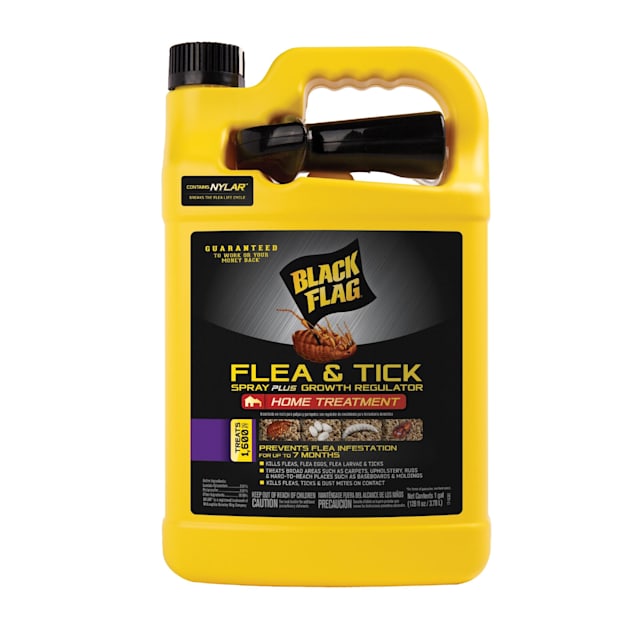 Black Flag Flea & Tick Plus Growth Regulator Home Treatment Spray, 1 gallon - Carousel image #1