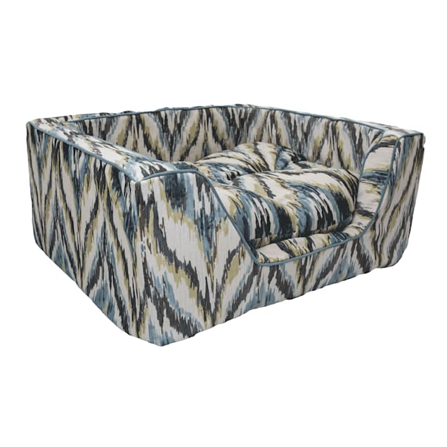 Snoozer Premium Micro Suede Square Tempest Spring Dog Bed, 31.5" L X 27.5" W - Carousel image #1