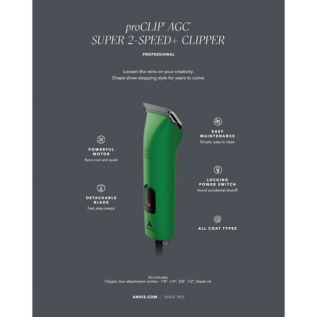 andis super 2 speed dog clipper