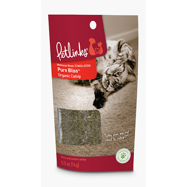 Petlinks Pure Bliss Organic Catnip, 0.5 oz. - Carousel image #1