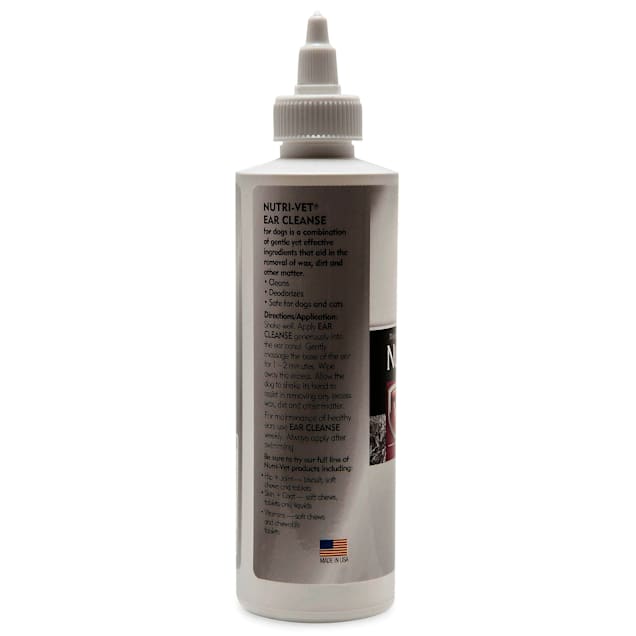 Nutri Vet Ear Cleanse Liquid 8 oz
