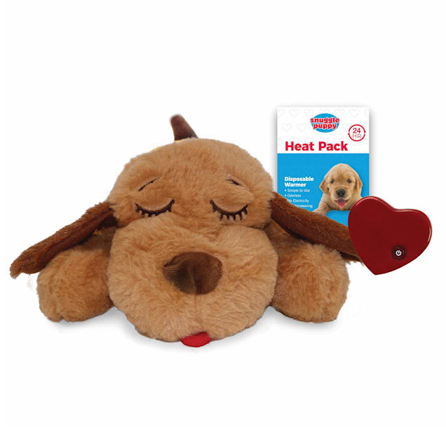 SmartPetLove Snuggle Puppy Behavioral Aid Brown Toy, Large - Carousel image #1