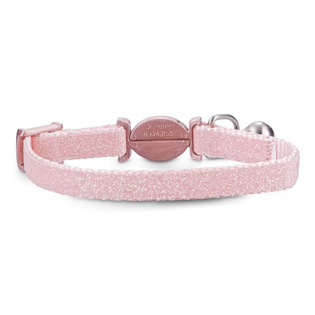 Pink sparkle cat collar hot sale