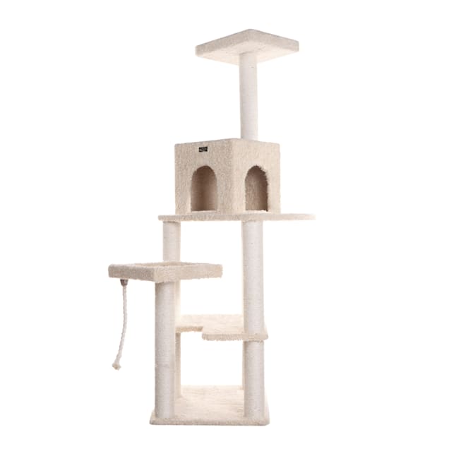 Armarkat Classic Real Wood Cat Tree Model A6902 Beige, 69" H - Carousel image #1