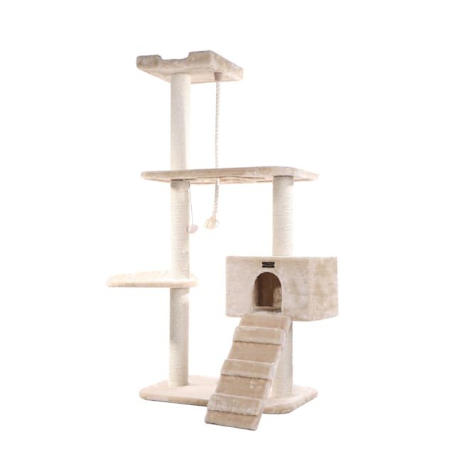 Armarkat Classic Real Wood Cat Tree, 58" H - Carousel image #1