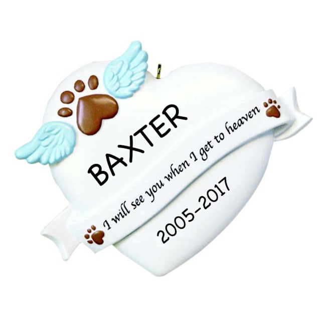 Custom Personalization Solutions Personalized Pet Memorial Ornament - Carousel image #1
