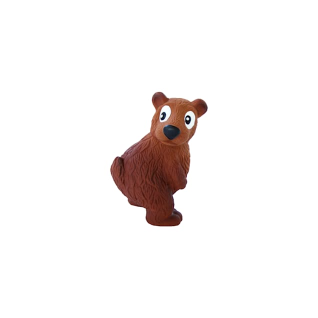 Outward Hound Tootiez Bear Soft Touch Grunting Dog Toy, Small - Carousel image #1
