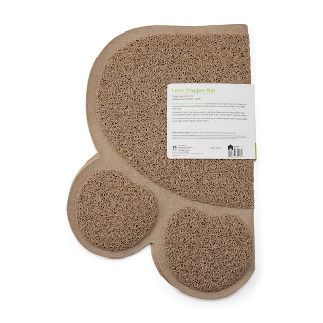 So Phresh Flexible Cat Litter Mat in Grey, 17 L x 14 W