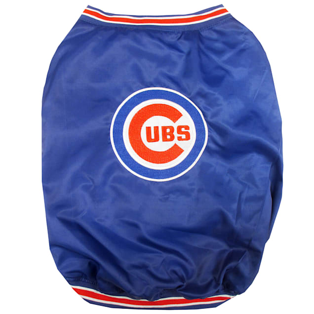 Pets First Official Chicago Cubs Dugout Jacket, Large - Carousel image #1