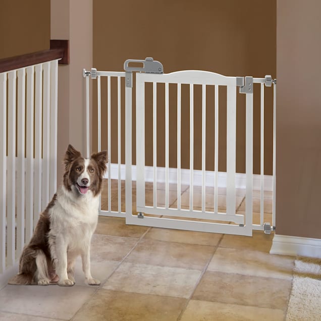 Richell One Touch White Pet Gate II 36.4