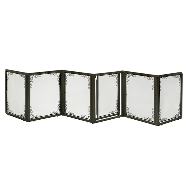 Richell Convertible Elite Mesh Pet Gate 6 Panel 135.8