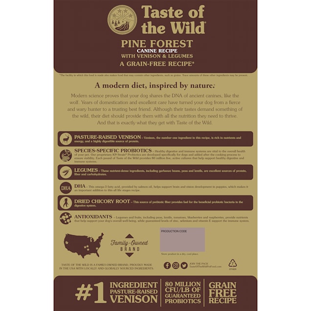 Taste of the wild pine forest review cheap