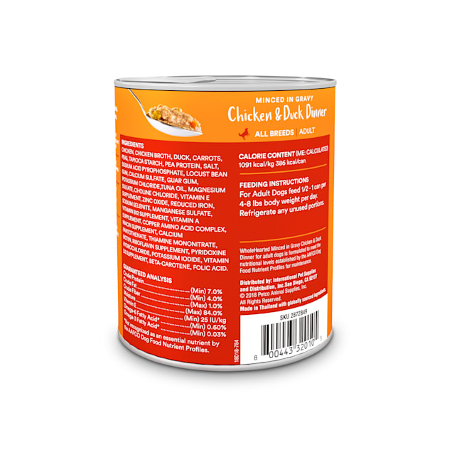 Wholehearted dog food recalls 2018 shop