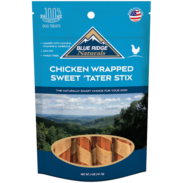 Blue Ridge Chicken Sweet Potato Stix Dog Treats 5 oz