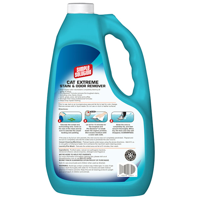 Simple solution extreme sale cat stain & odour