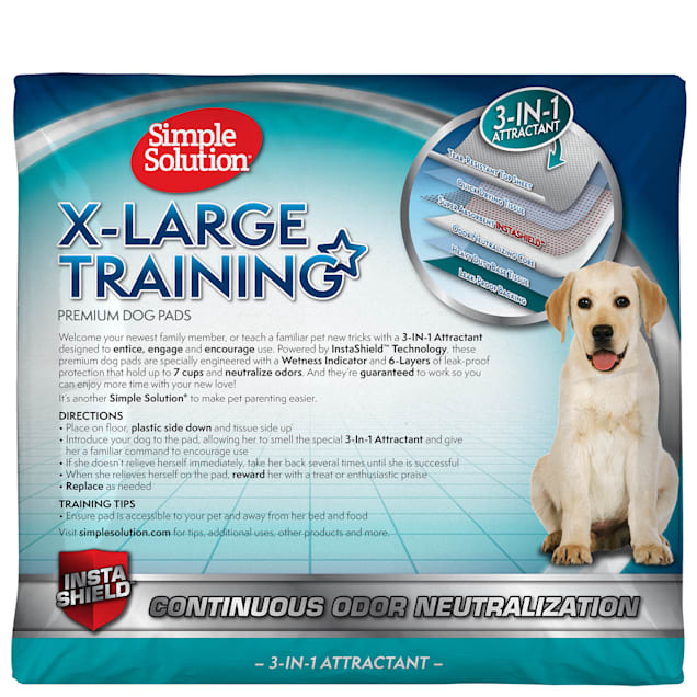 Large dog training pads discount