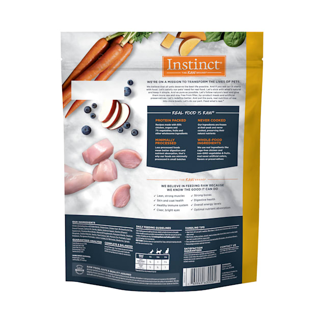 Instinct frozen raw cat food cheap