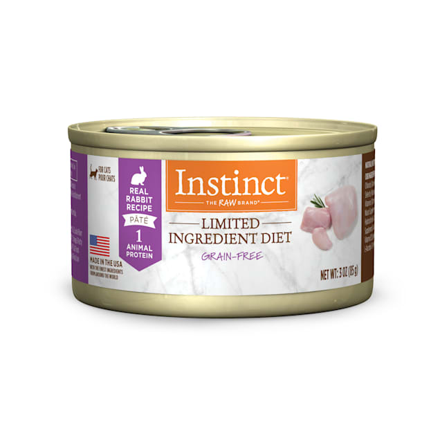 Instinct Limited Ingredient Diet GrainFree Pate Real Rabbit Recipe Wet
