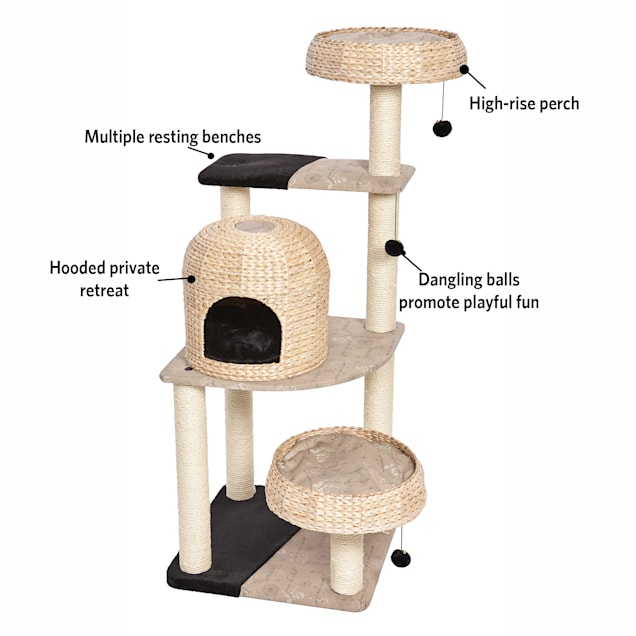 Midwest Feline Cat Tree Biscayne 59.75 H Petco