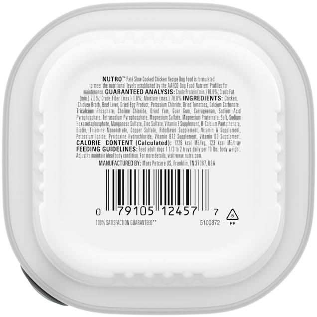 Nutro pate dog food sales